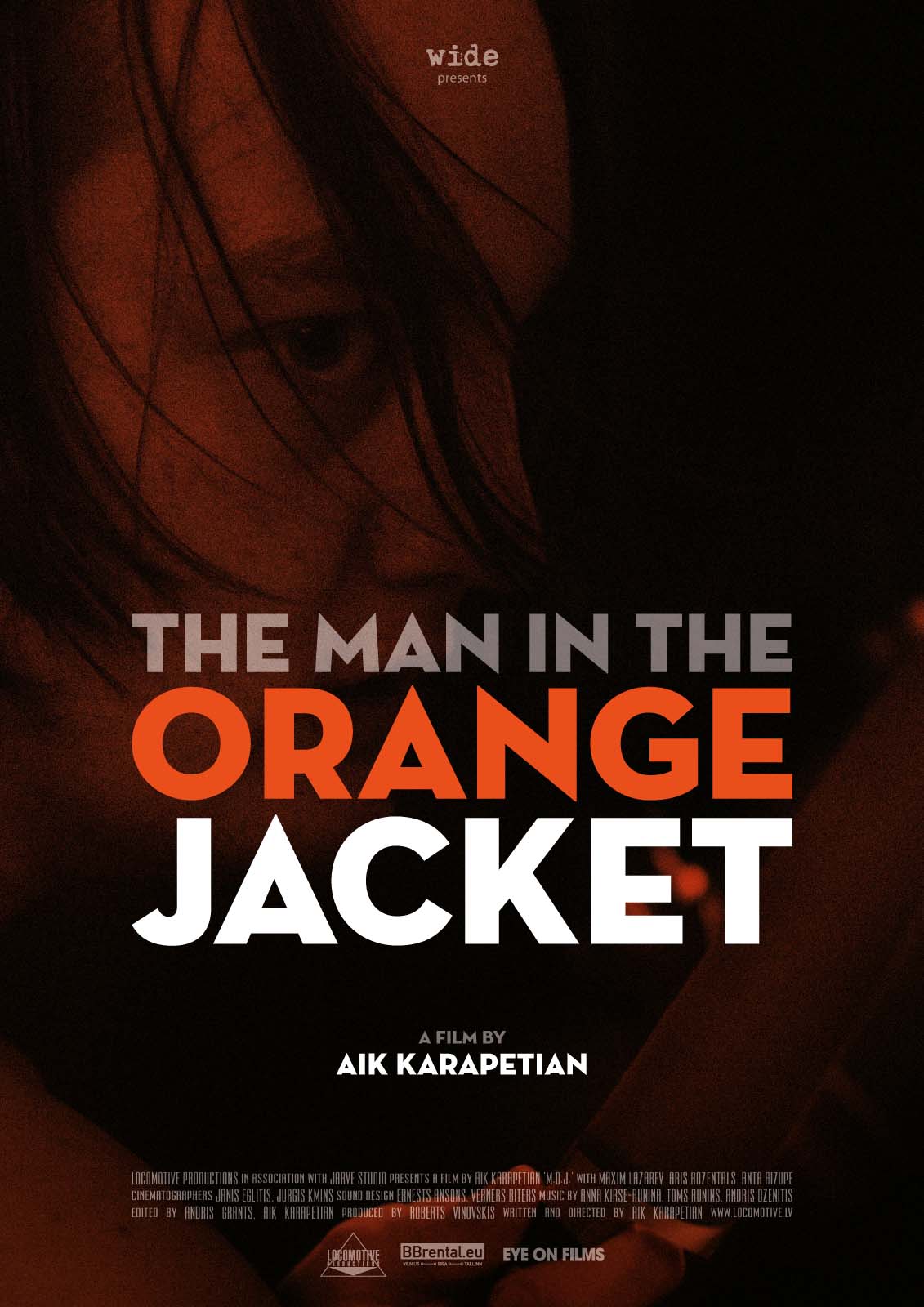 Man in the Orange Jacket Poster