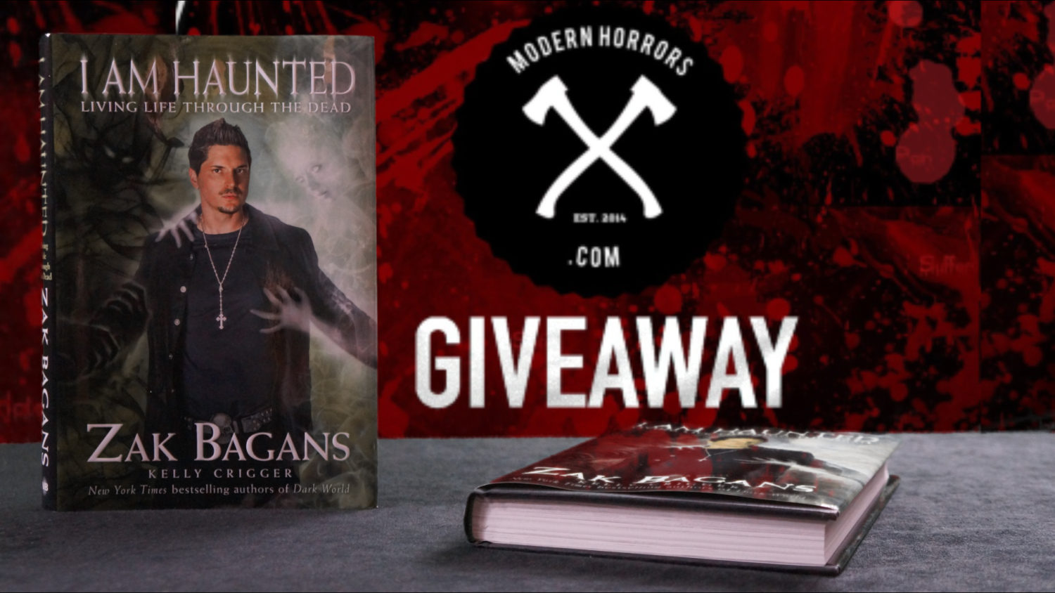 Win one of two copies of Zak Bagan's new book - I Am Haunted
