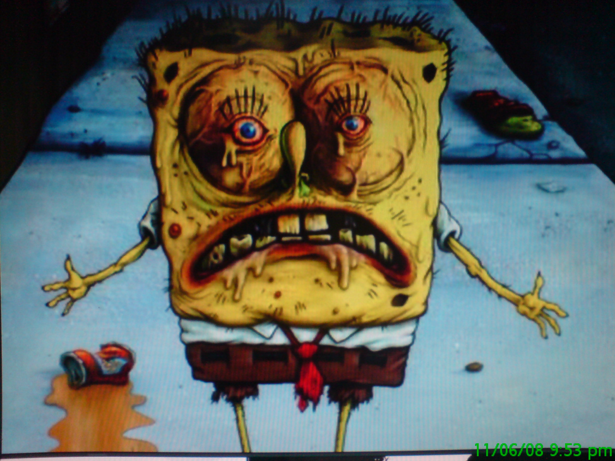 Spongebob's Theme Music at -800% Speed is Horrifying - Modern Horr...