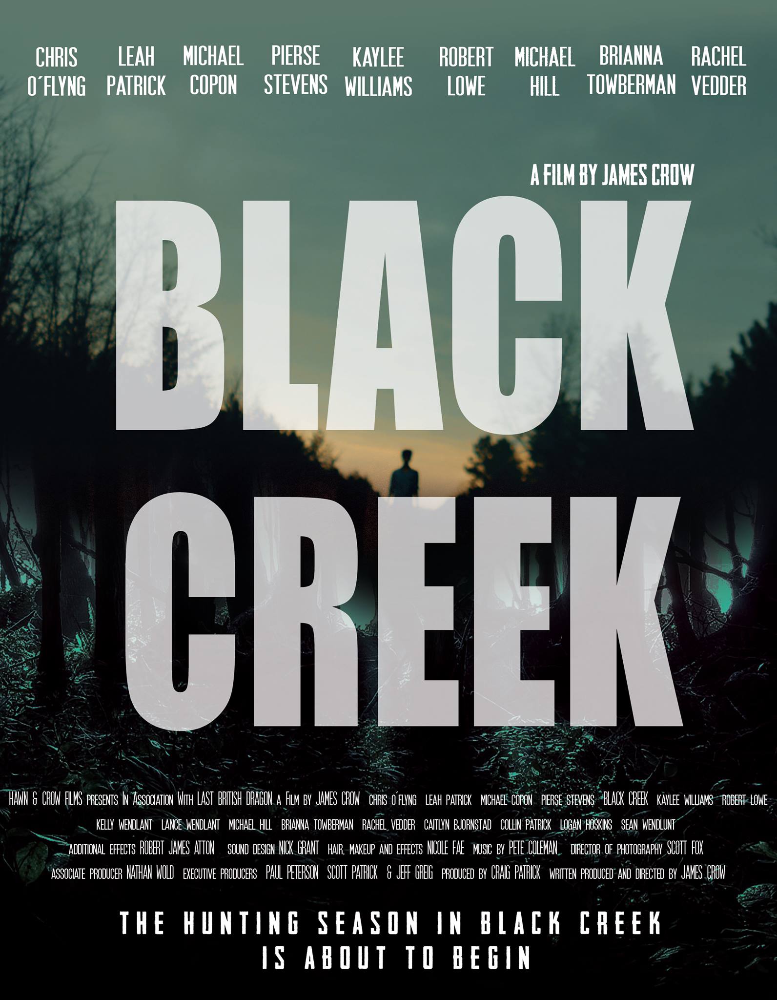 [Exclusive] Poster Reveal for James Crow's 'Black Creek' Modern Horrors